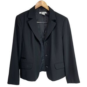 𝅺NYGARD Petites Black Buttoned Blazer